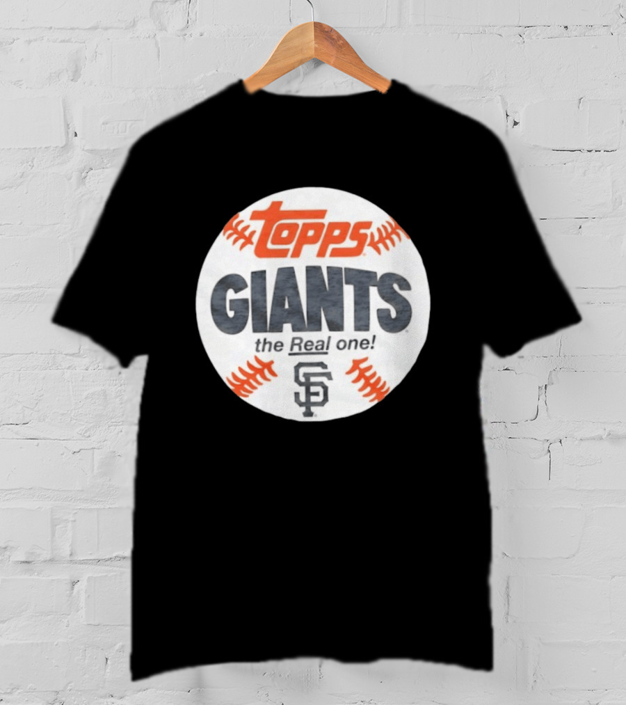 Topps Giants The Real One SF Baseball Collaboration T-Shirt