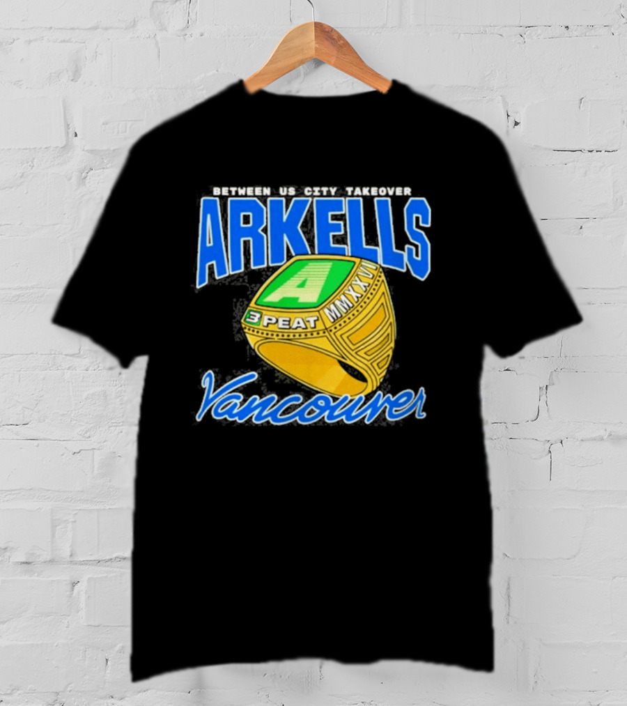 Arkells 3 Peat Mixx Vancouver Tour 2026 T-Shirt