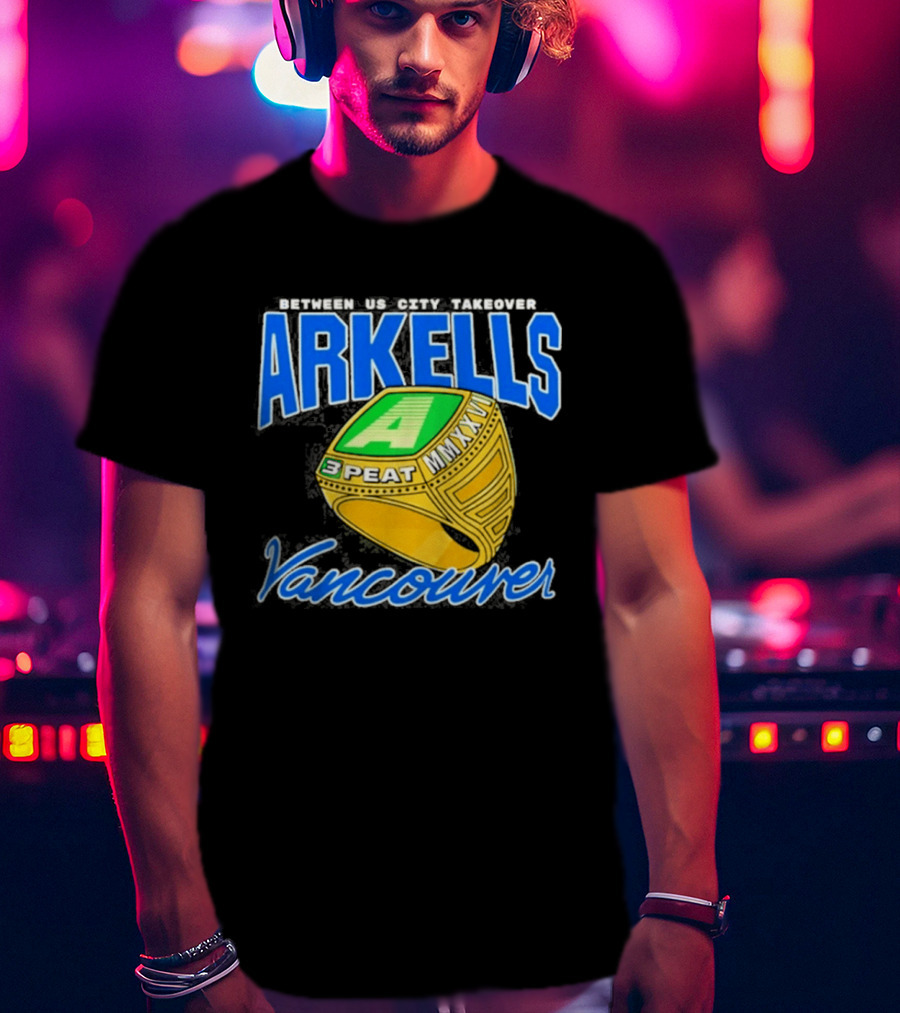 Arkells 3 Peat Mixx Vancouver Tour 2026 T-Shirt