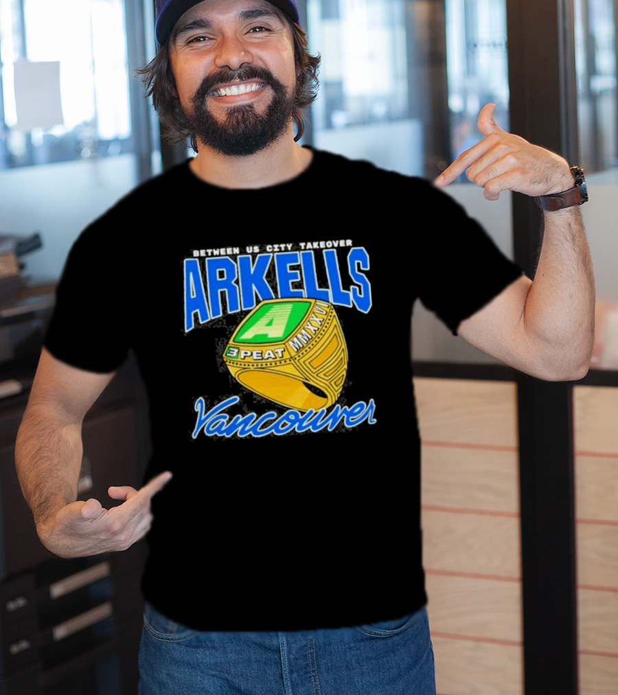 Arkells 3 Peat Mixx Vancouver Tour 2026 T-Shirt