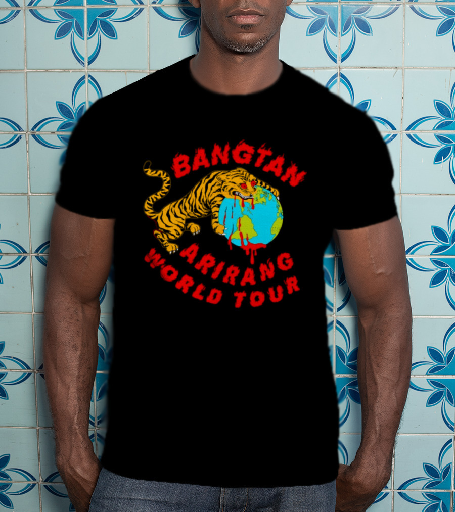 Bangtan Arirang World Tour Tiger Earth T-Shirt