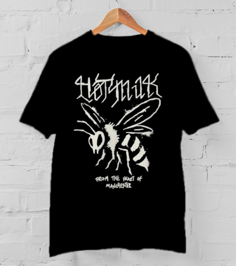 Hot Milk Japan Tour 2026 Gothic Bee From The Home Of Manchester T-Shirt