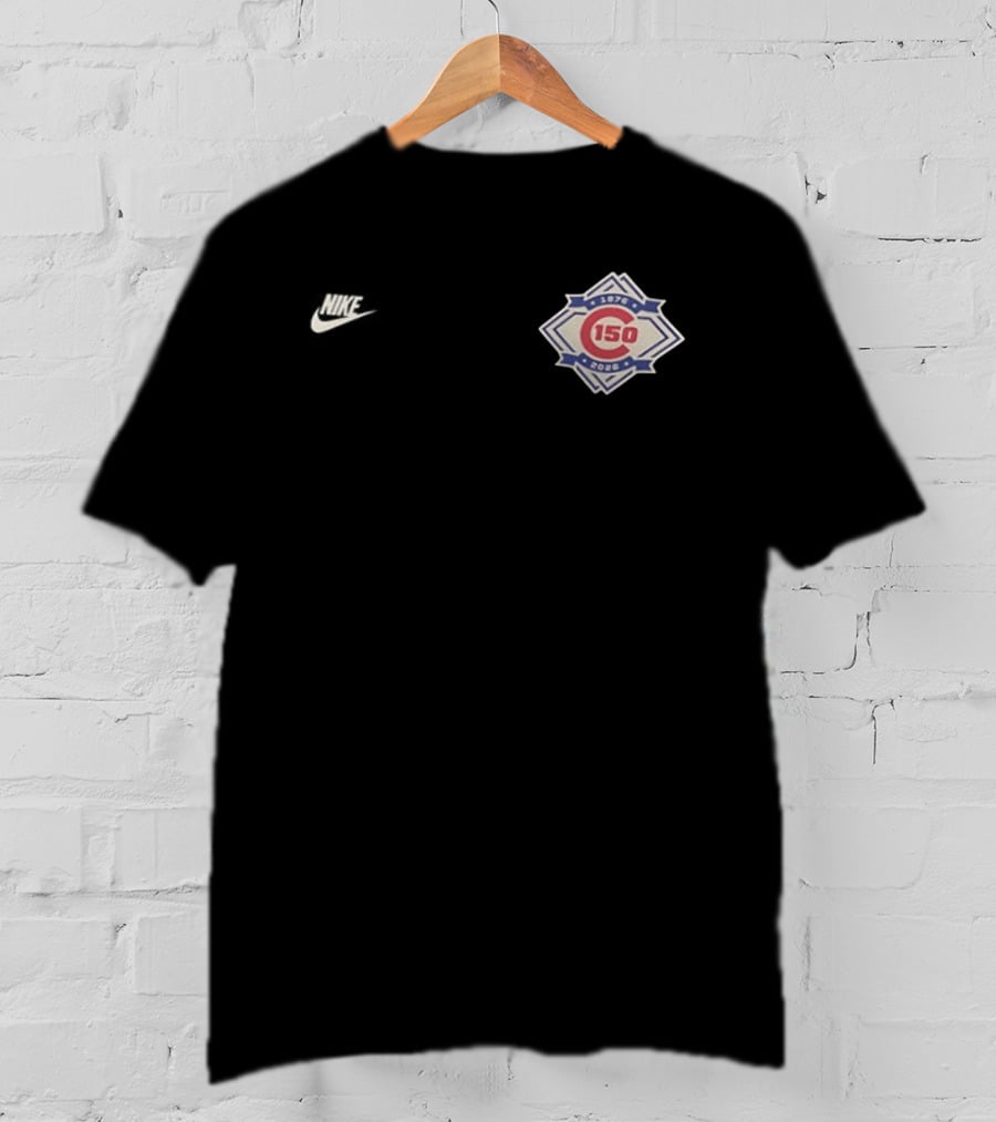 Chicago Cubs Nike 1876 2026 150th Anniversary 2 Sided C150 T-Shirt