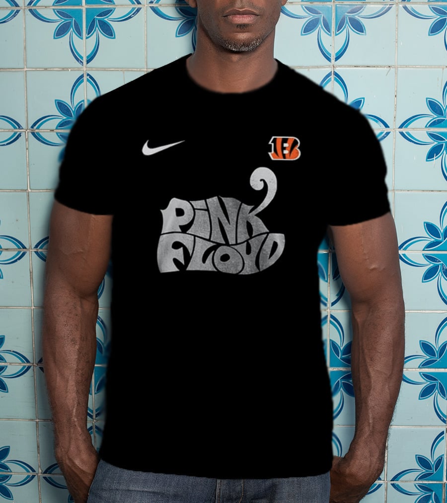 Nike Pink Floyd Cincinnati Bengals JB T-Shirt