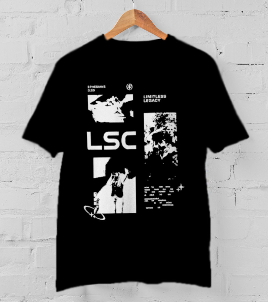 Legacy Church LSC Limitless Legacy Map Motif T-Shirt
