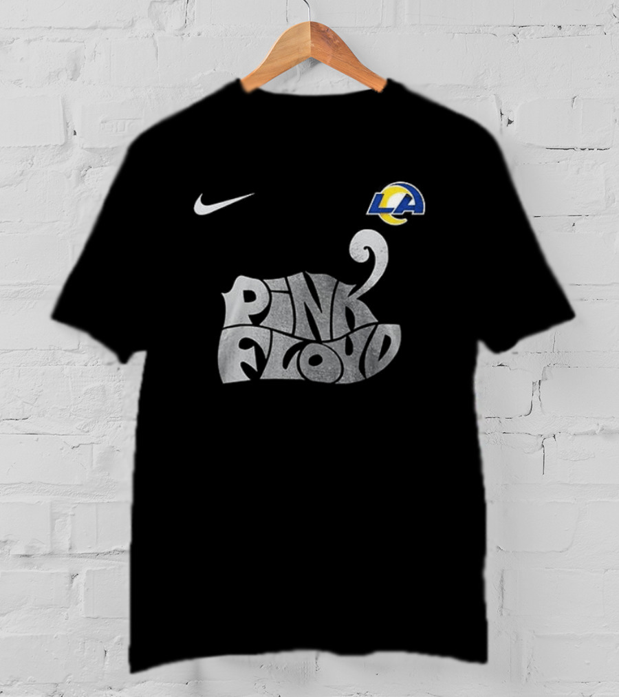 Los Angeles Rams Pink Floyd The Dark Side Of The Moon Nike Collaboration T-Shirt