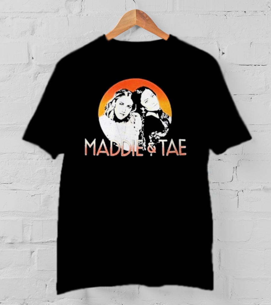 Maddie & Tae Country Music Duo Orange Arch T-Shirt