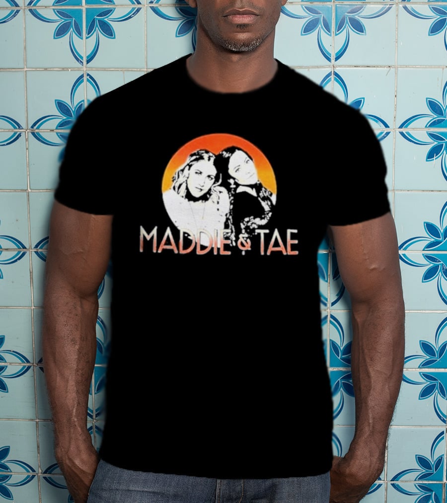 Maddie & Tae Country Music Duo Orange Arch T-Shirt