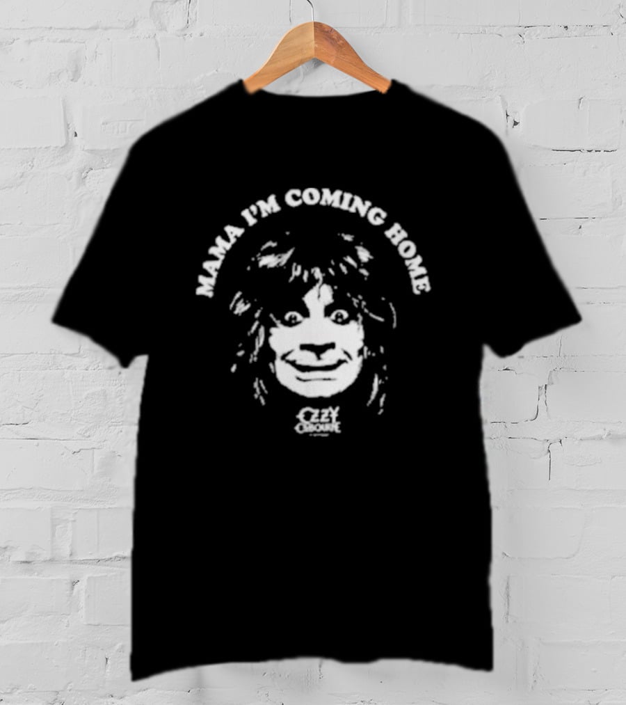 Mama I'm Coming Home Ozzy Onesie Face T-Shirt
