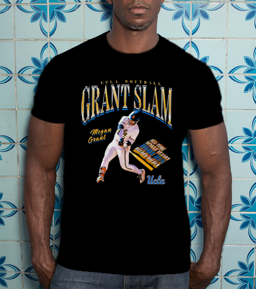 UCLA Softball Grant Slam Megan Grant Athlete Student Powerhouse T-Shirt