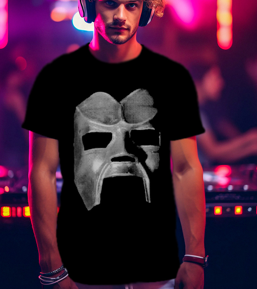 MF DOOM Doomsday 25 Mask Iconic Rap Legend T-Shirt