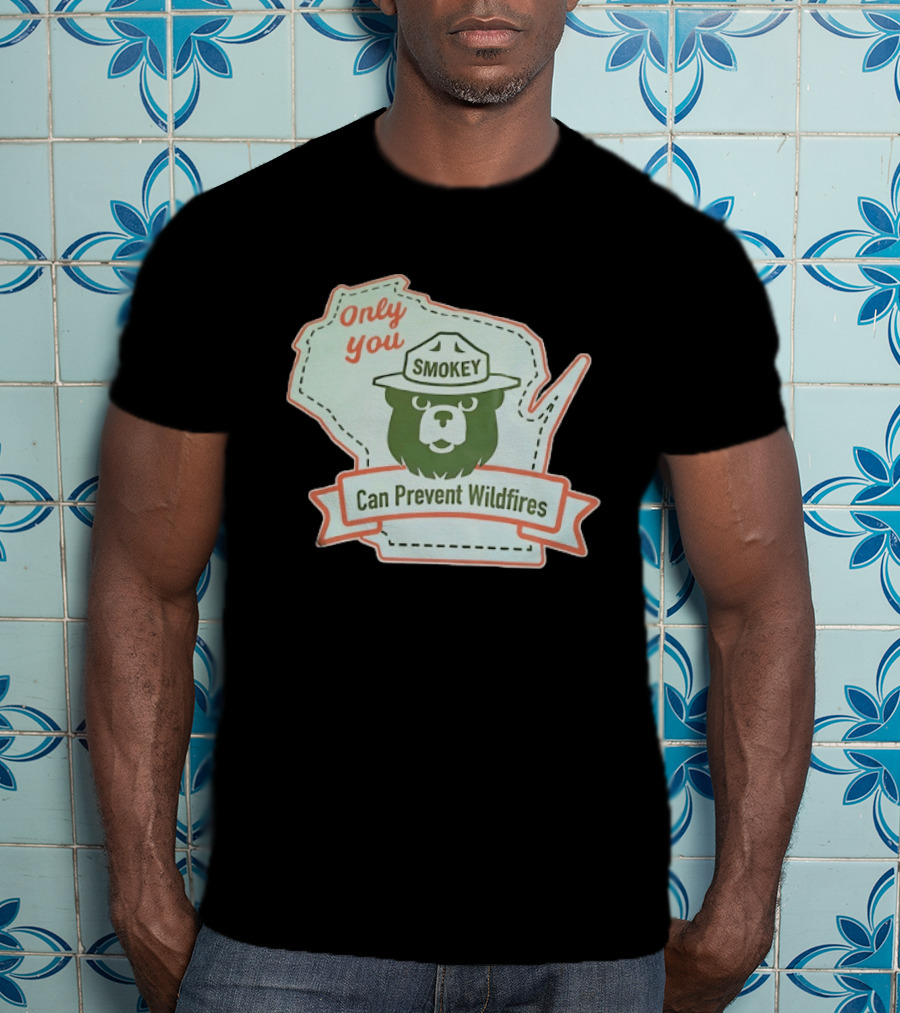 Only You Smokey Can Prevent Wildfires T-Shirt
