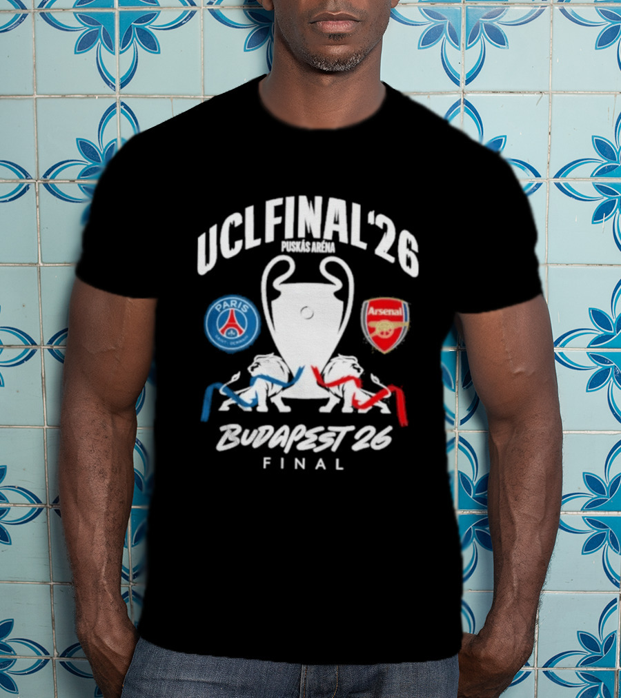 UCL Final 2026 Paris Saint Germain Vs Arsenal Budapest T-Shirt