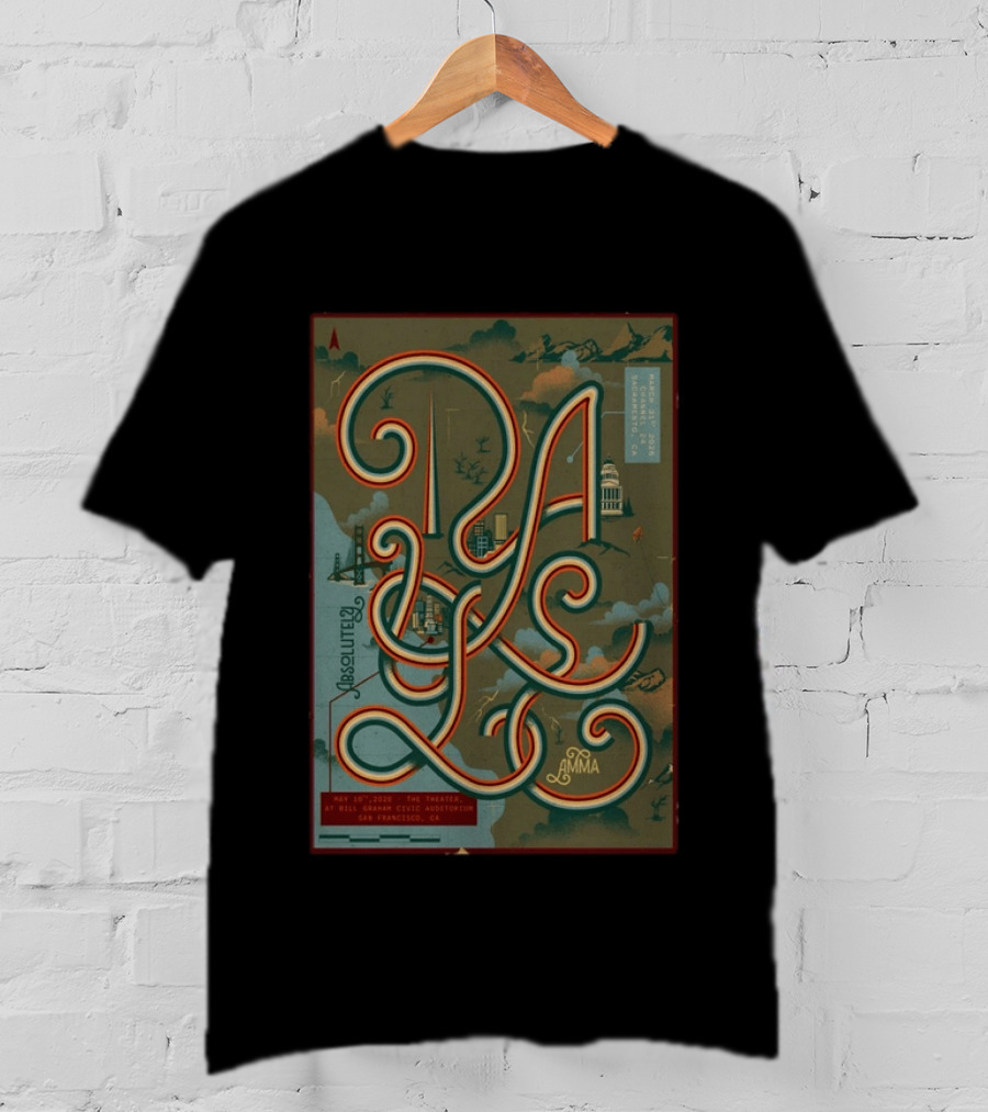Absolutely Amma San Francisco Civic Auditorium May 10 2026 T-Shirt