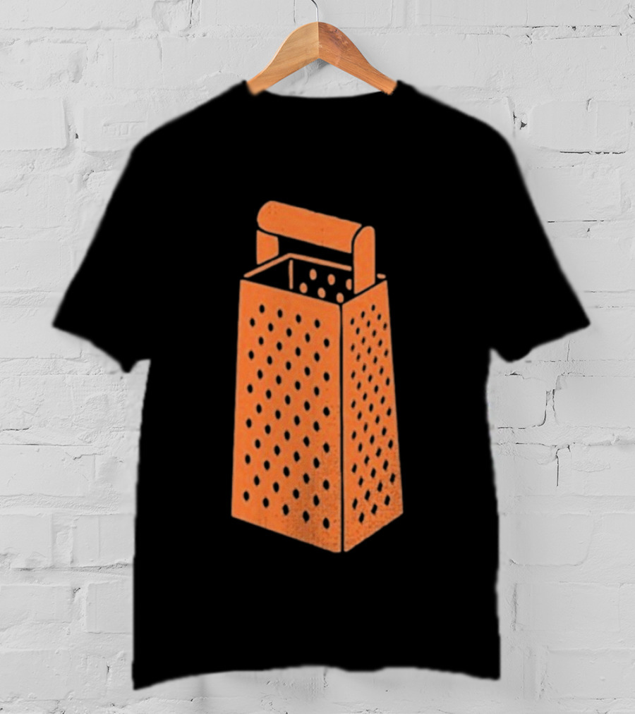Shredded Cheese Grater Kitchen Tool Humor T-Shirt