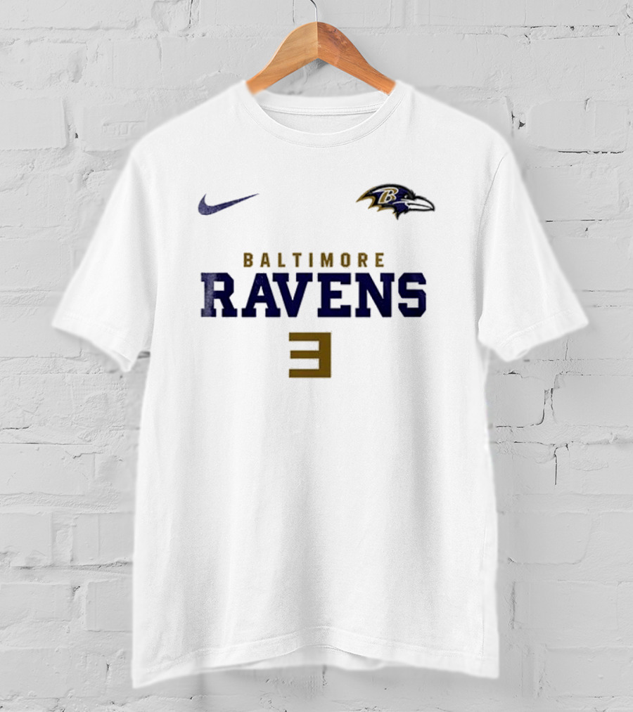 Baltimore Ravens Eminem Slim Shady Nike Collaboration T-Shirt