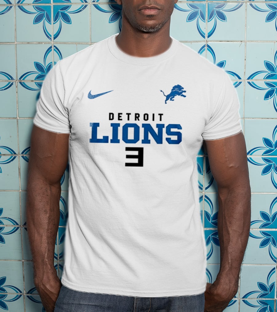 Nike Detroit Lions Eminem Slim Shady Mask T-Shirt