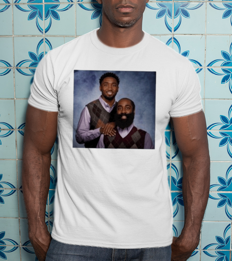 Donovan Mitchell James Harden Step Brothers T-Shirt