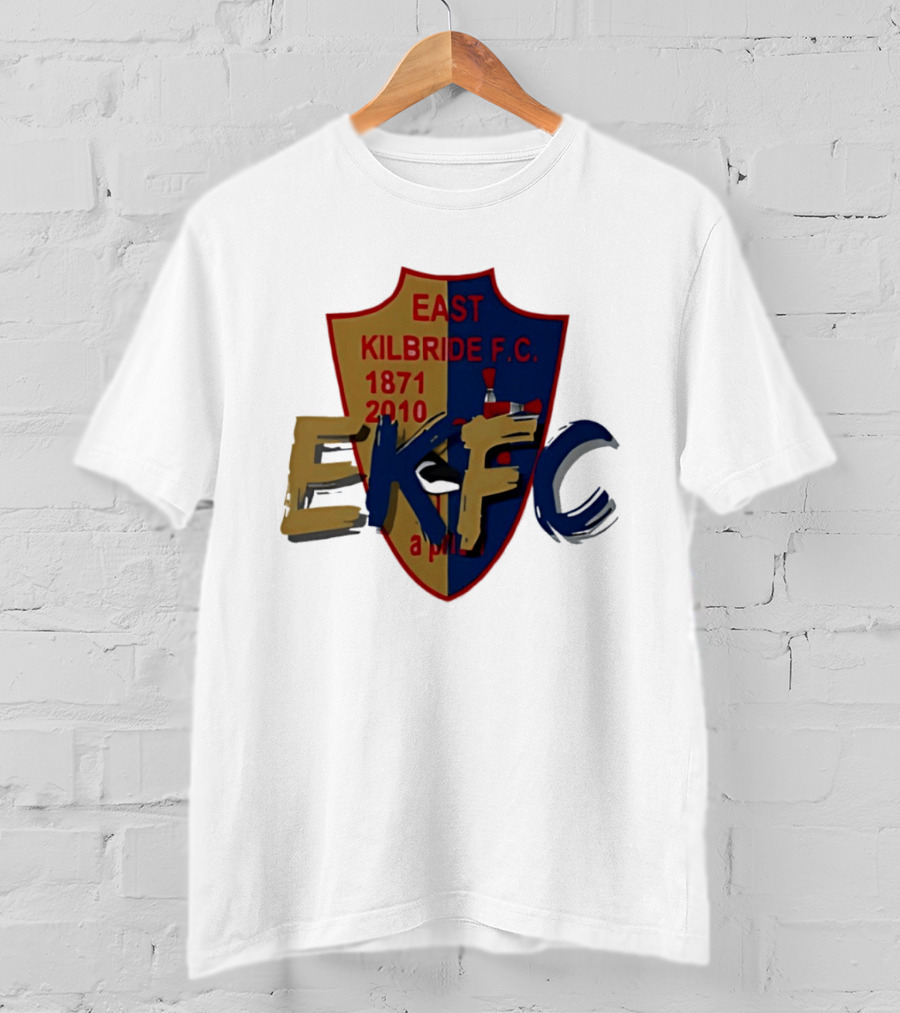 East Kilbride F.C. EKFC 1871 2010 Crest T-Shirt