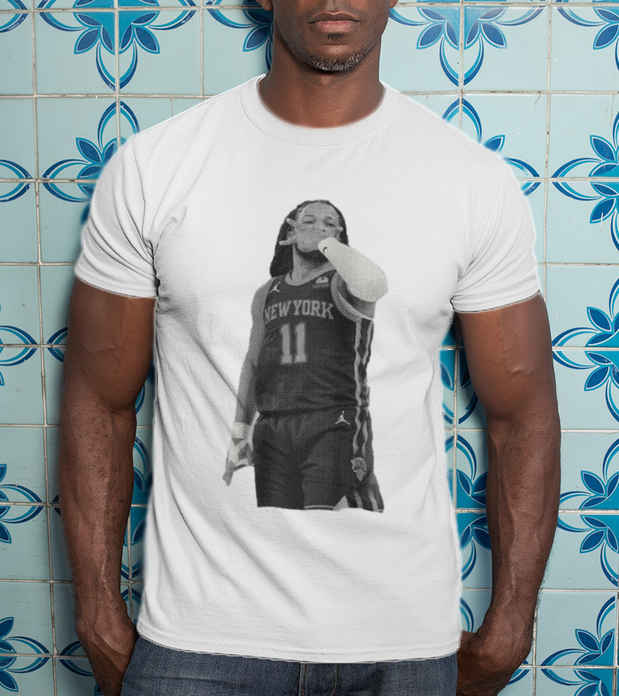 Jalen Brunson New York Basketball Everyone Is Better Until It's Time To Be Better T-Shirt