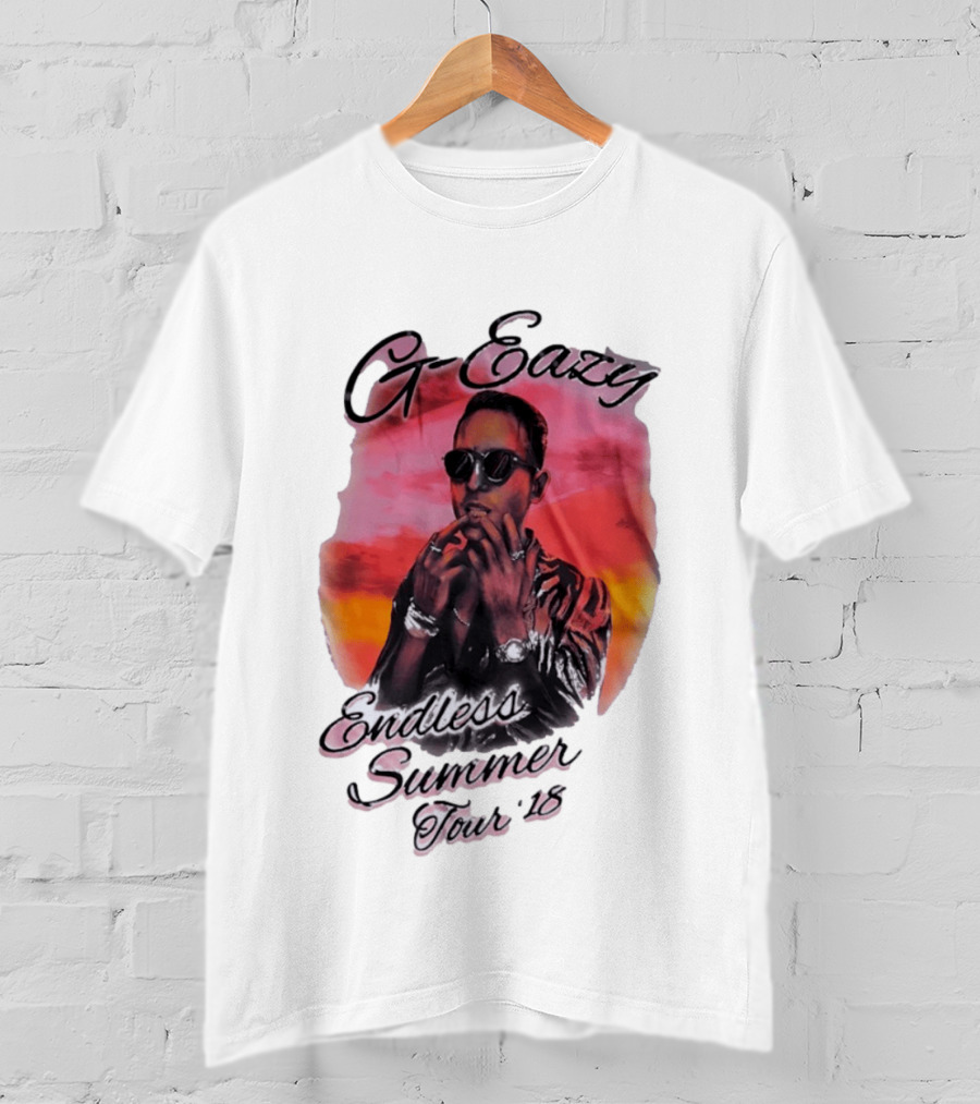 G Eazy Endless Summer Tour 2018 Retro Sunset T-Shirt