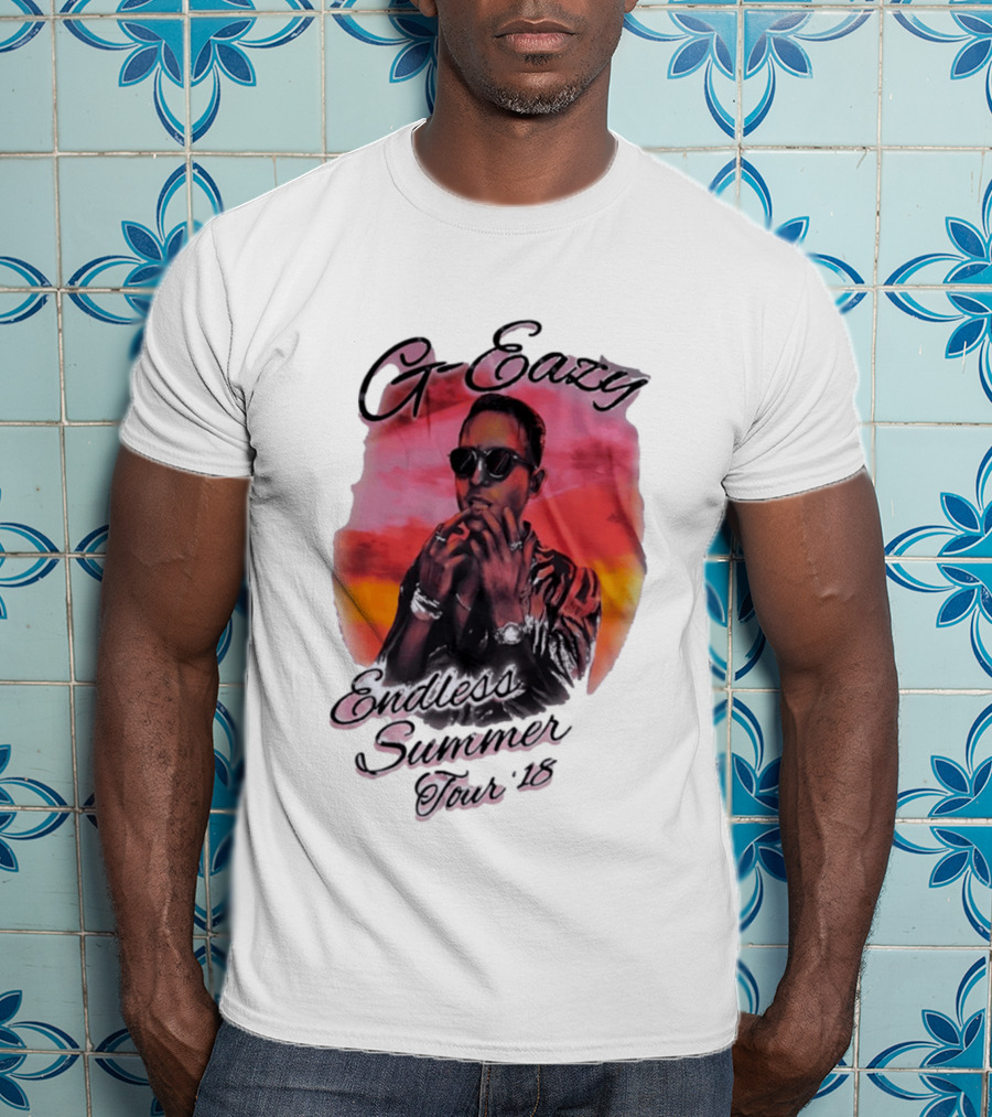 G Eazy Endless Summer Tour 2018 Retro Sunset T-Shirt