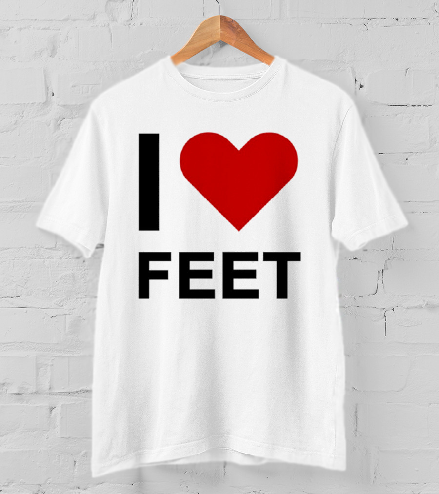 I Heart Feet T-Shirt