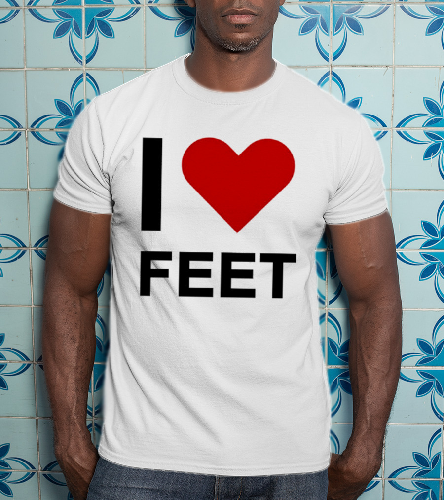 I Heart Feet T-Shirt
