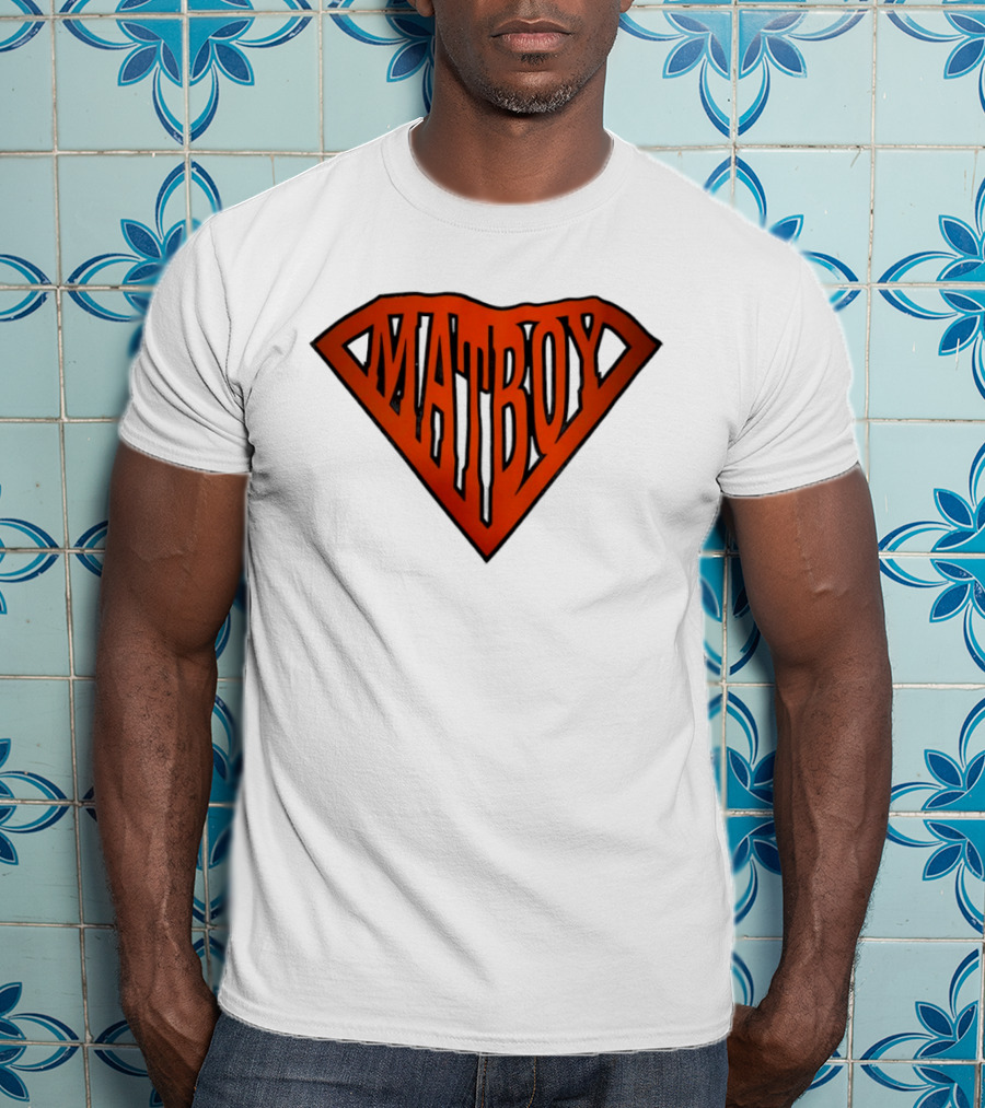 Matboy Oklahoma Wrestling Superhero T-Shirt