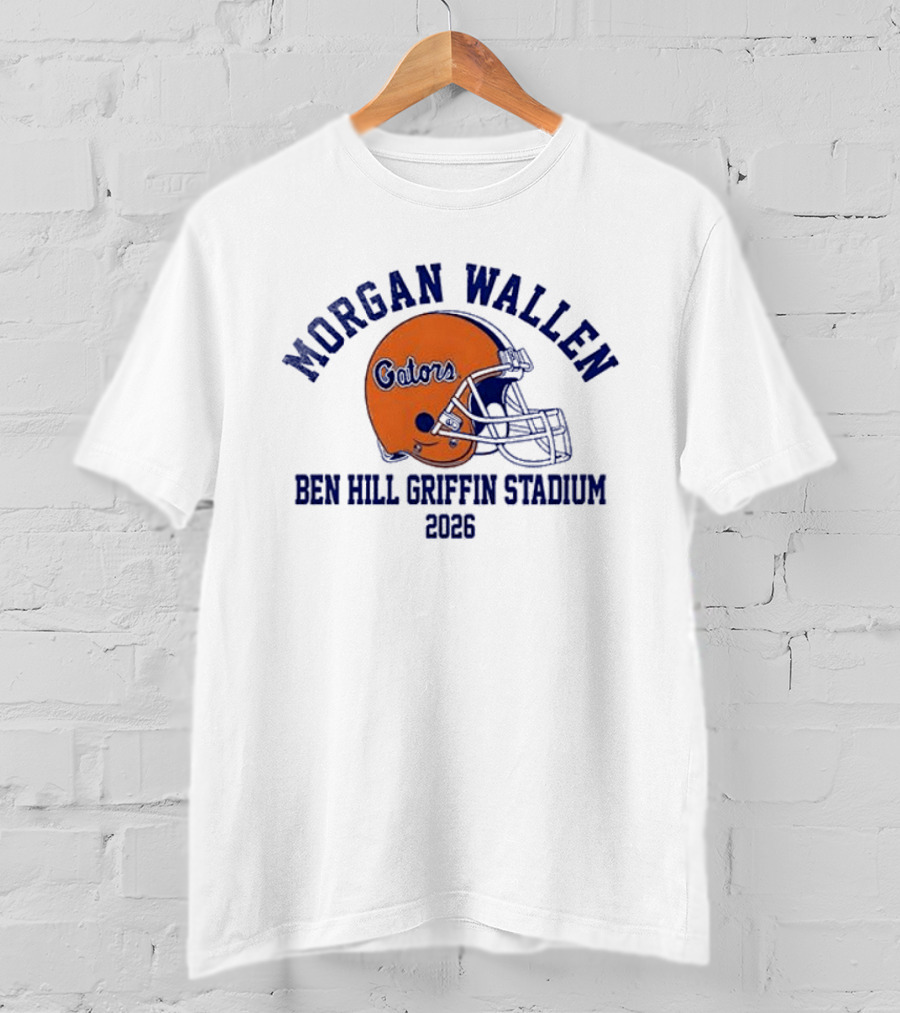 Morgan Wallen Florida Gators Ben Hill Griffin Stadium 2026 T-Shirt