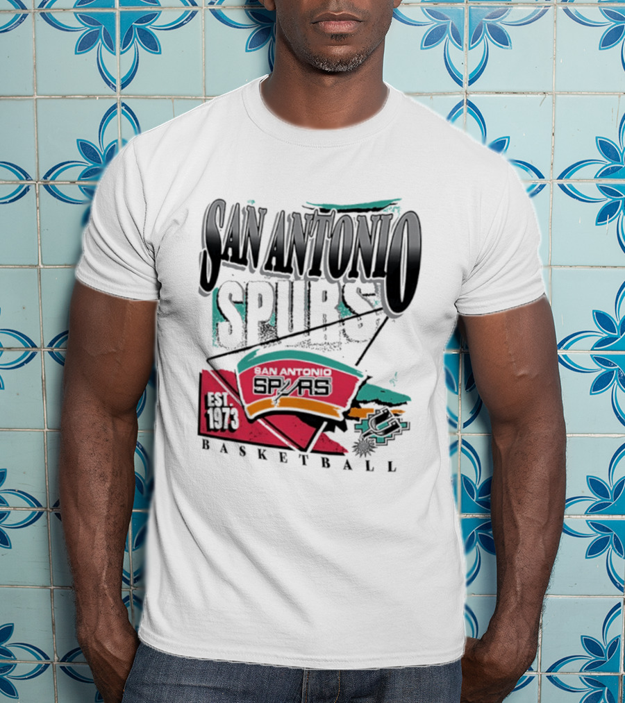 San Antonio Spurs Basketball Est 1973 T-Shirt