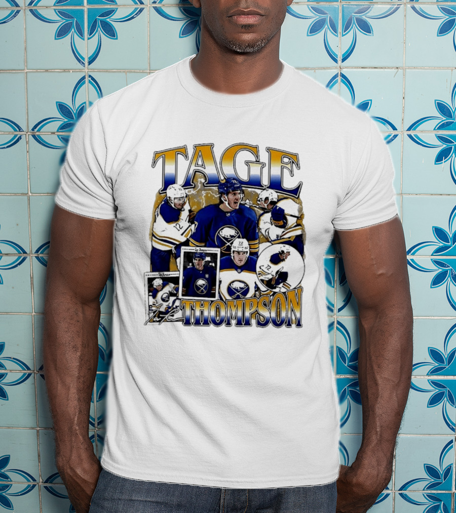 Tage Thompson Buffalo Sabres 2026 NHL Hockey Enthusiast's Choice T-Shirt