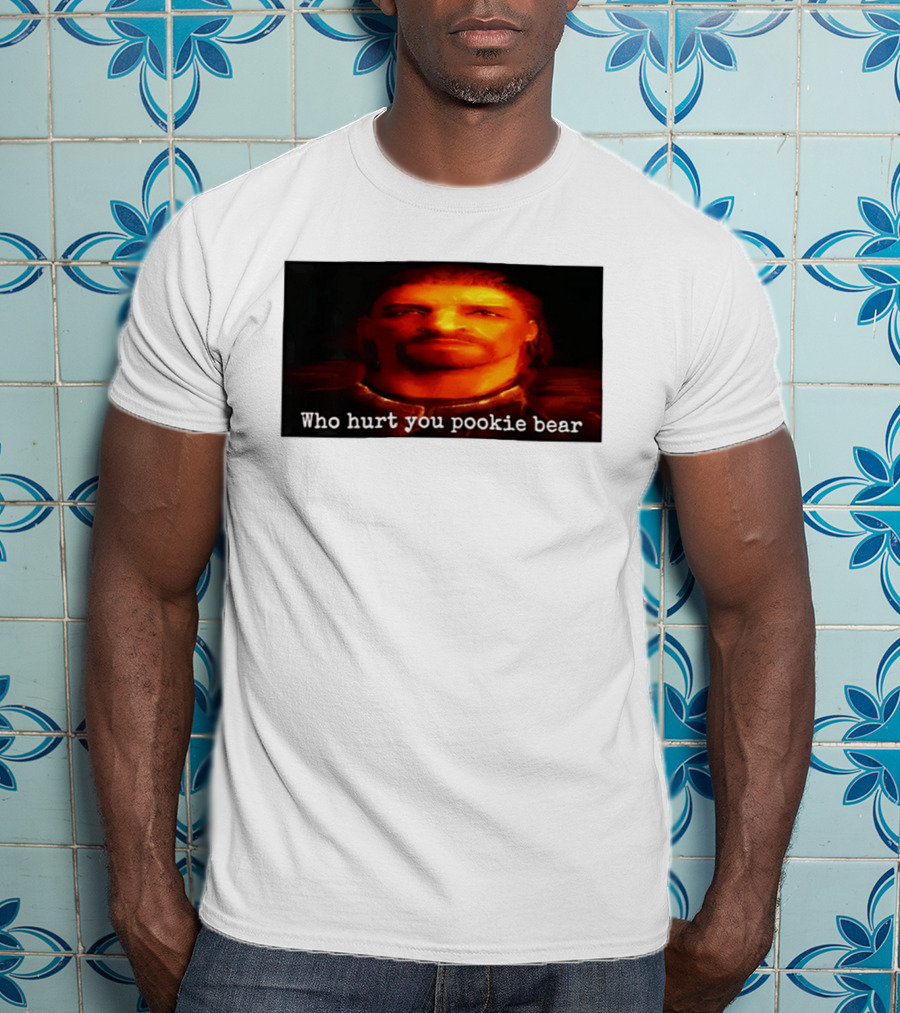 Who Hurt You Pookie Bear Video Game T-Shirt