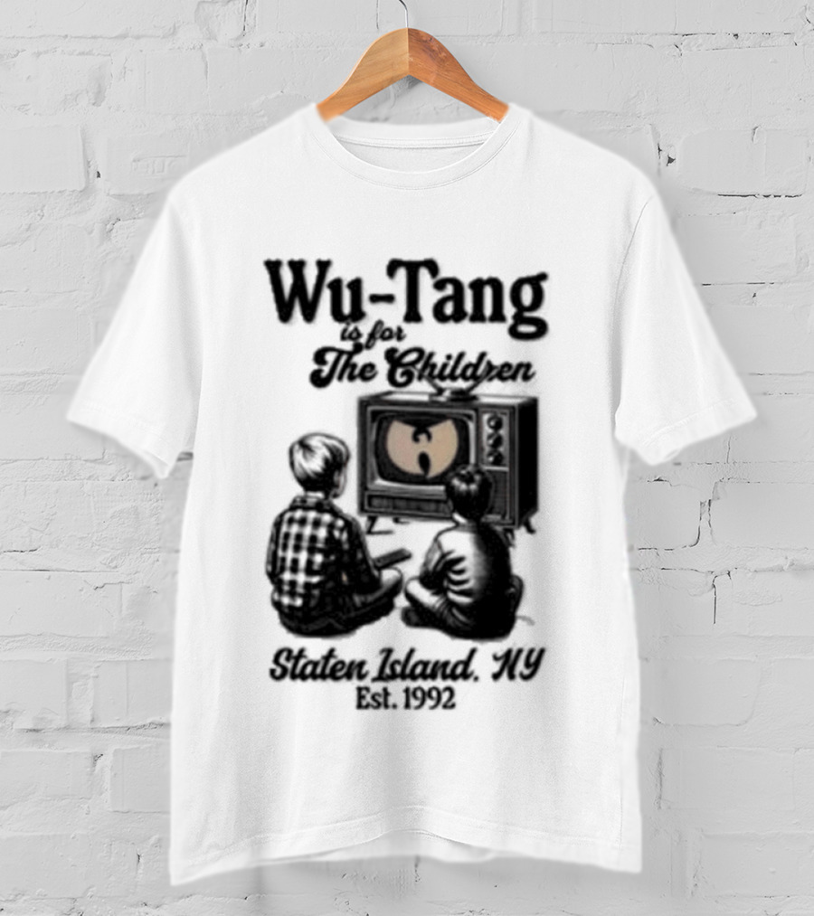 Wu Tang Clan For The Children Staten Island NY Est 1992 T-Shirt