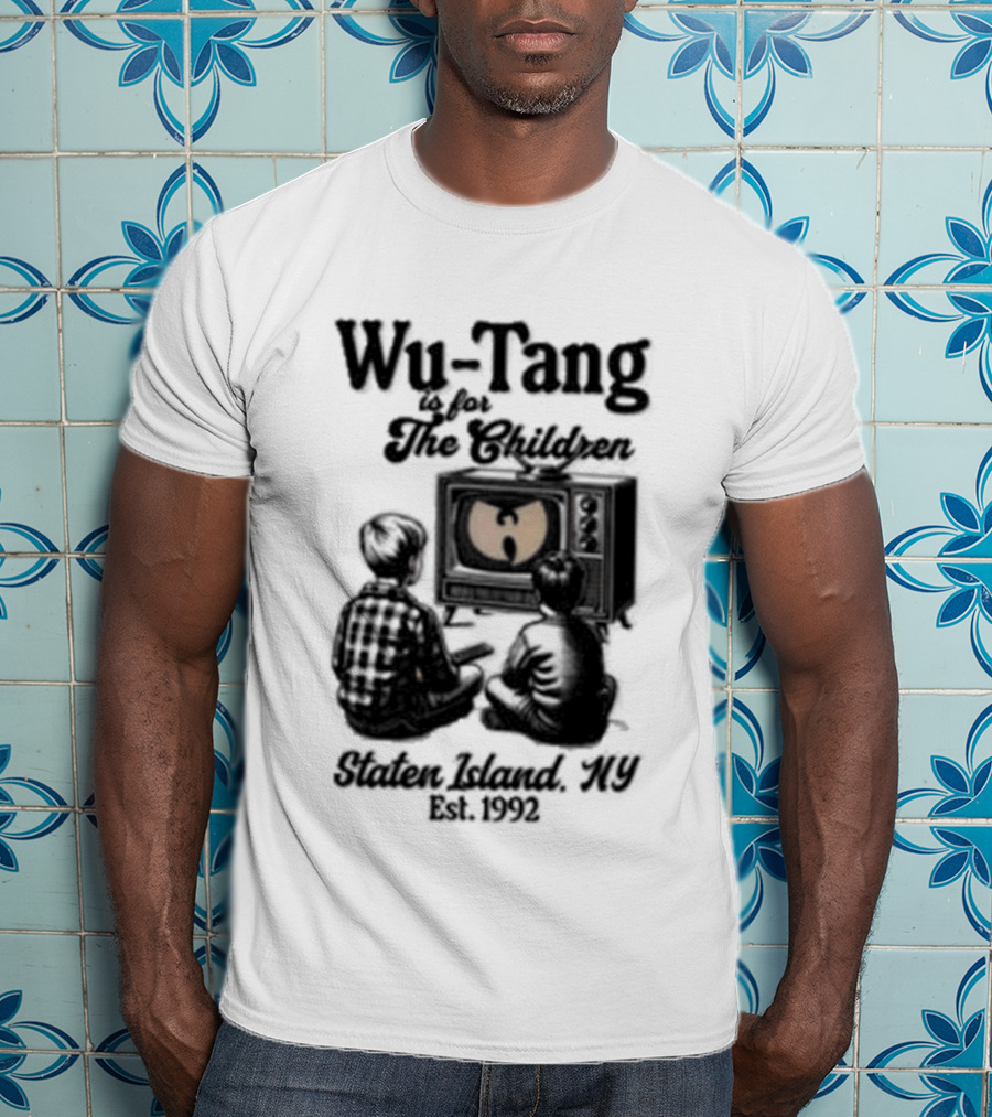 Wu Tang Clan For The Children Staten Island NY Est 1992 T-Shirt