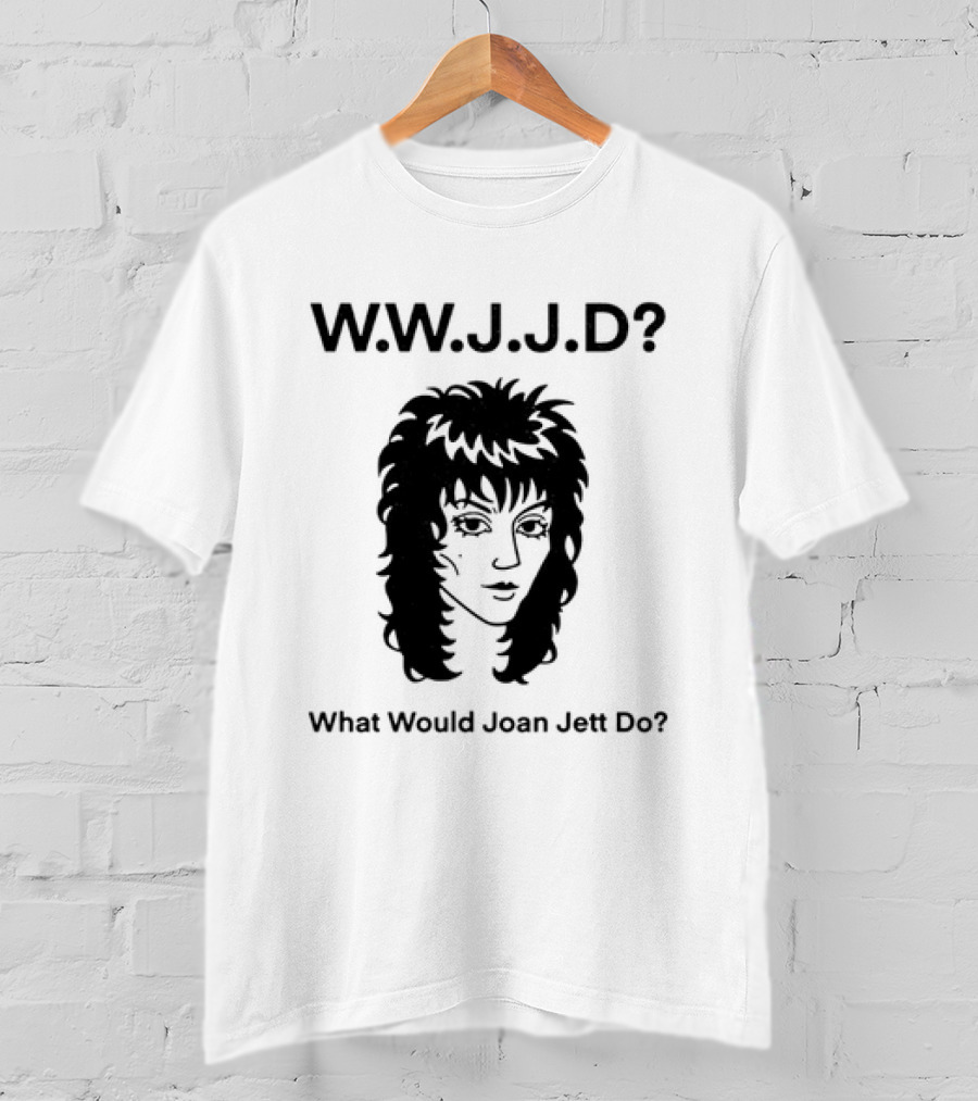 WWJD What Would Joan Jett Do T-Shirt