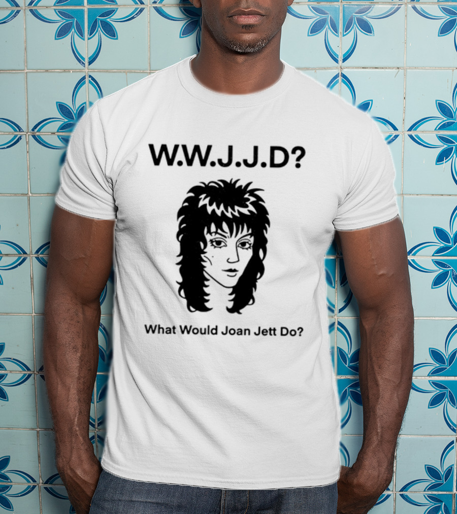 WWJD What Would Joan Jett Do T-Shirt