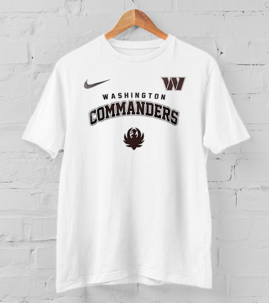 Nike Washington Commanders W Logo X Hank Williams Jr All My Rowdy Friends Are Coming Over For Monday Night T-Shirt