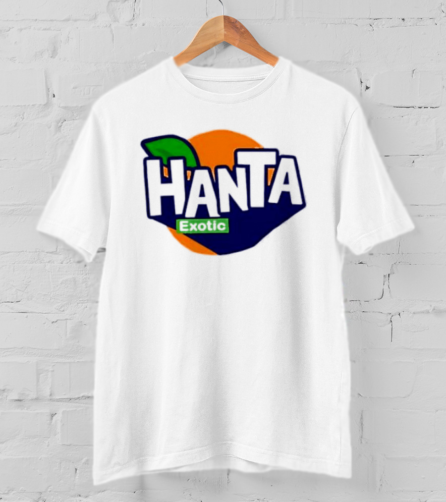Hanta Exotic Fanta Leaf Orange T-Shirt