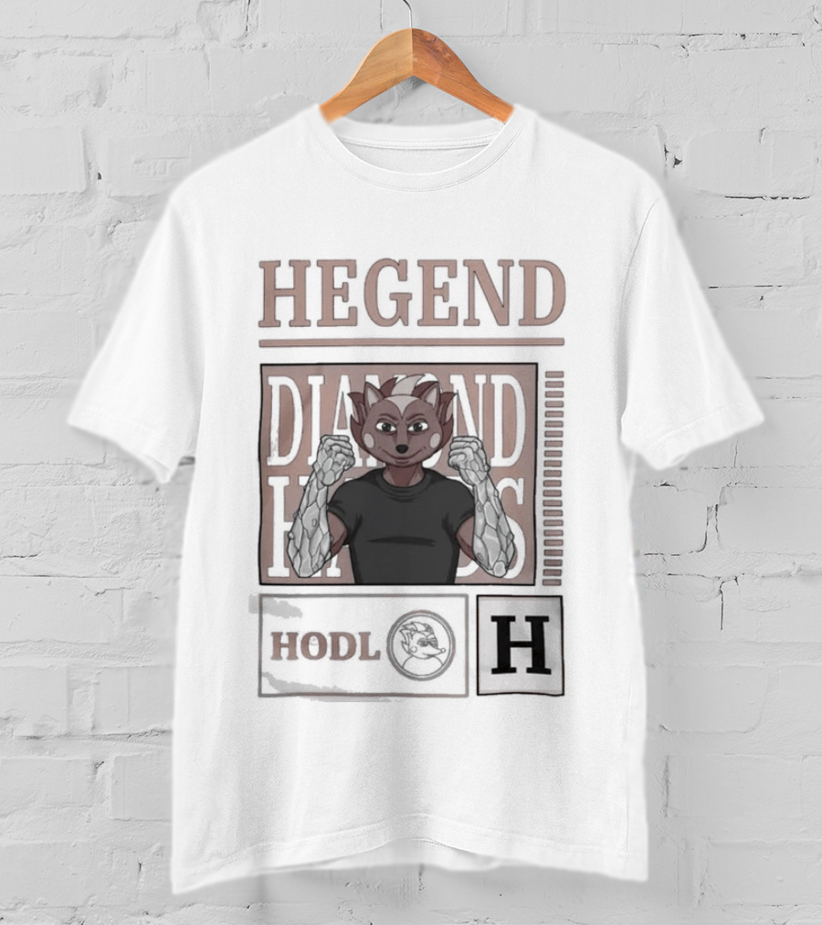 Hegend Diamond Hands Hodl H T-Shirt