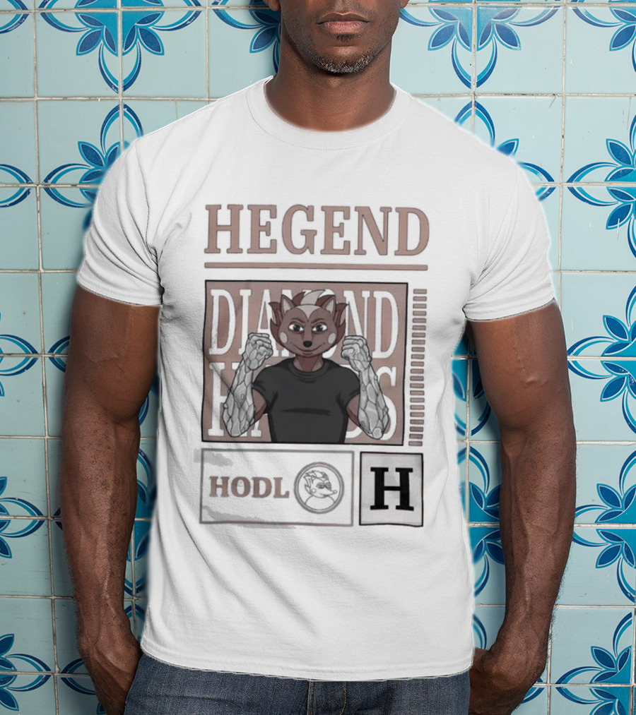 Hegend Diamond Hands Hodl H T-Shirt