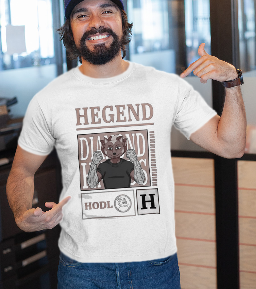 Hegend Diamond Hands Hodl H T-Shirt
