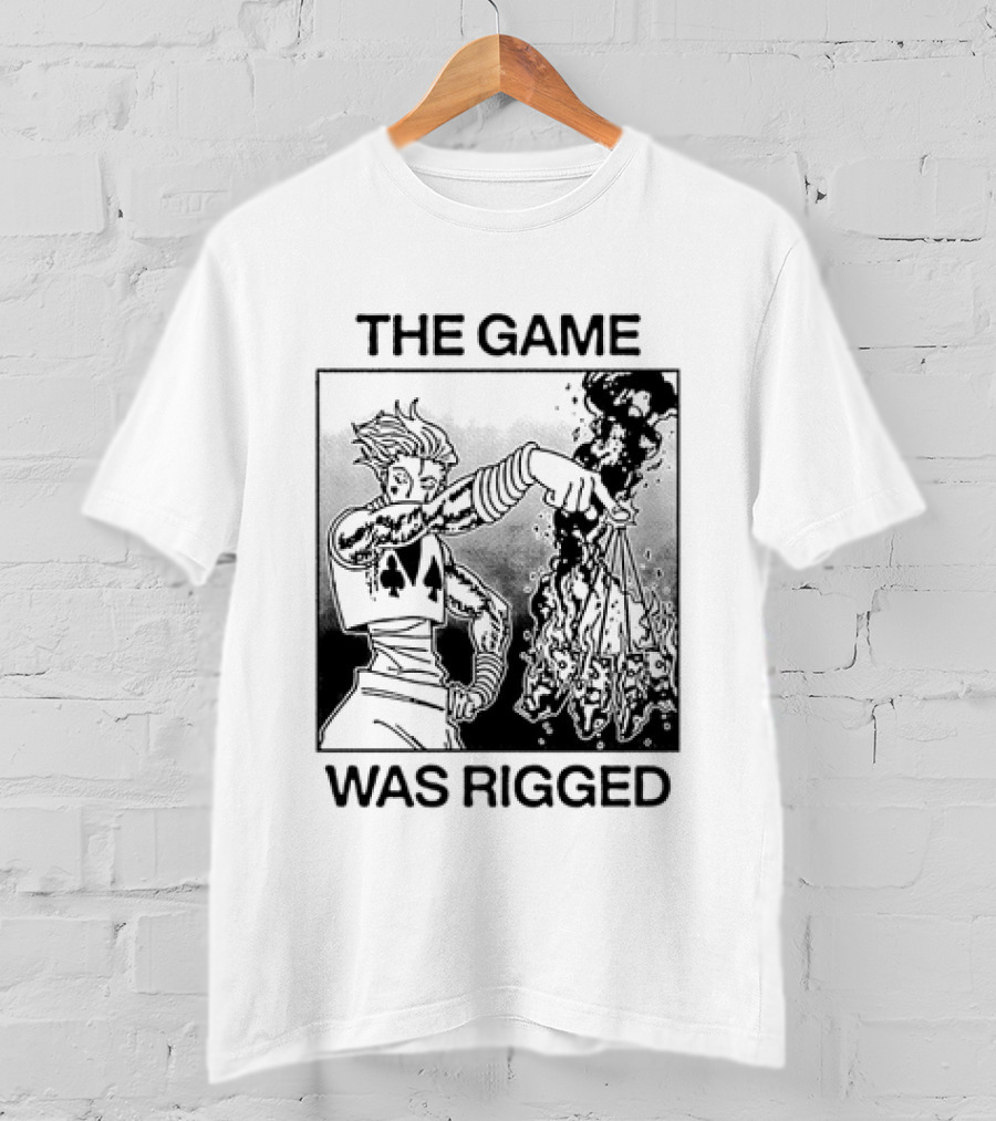 Hisoka Morow Hunter X Hunter The Game Was Rigged Anime Manga T-Shirt