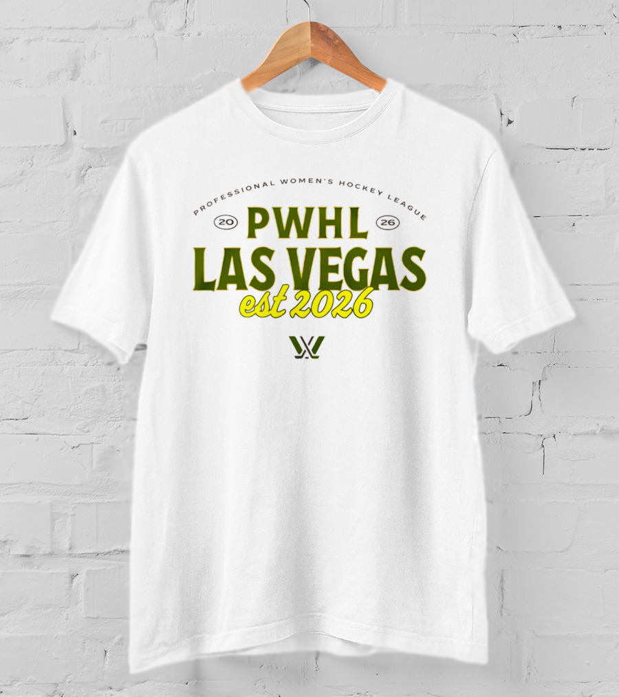 Professional Women's Hockey League Las Vegas 2026 Centennial T-Shirt
