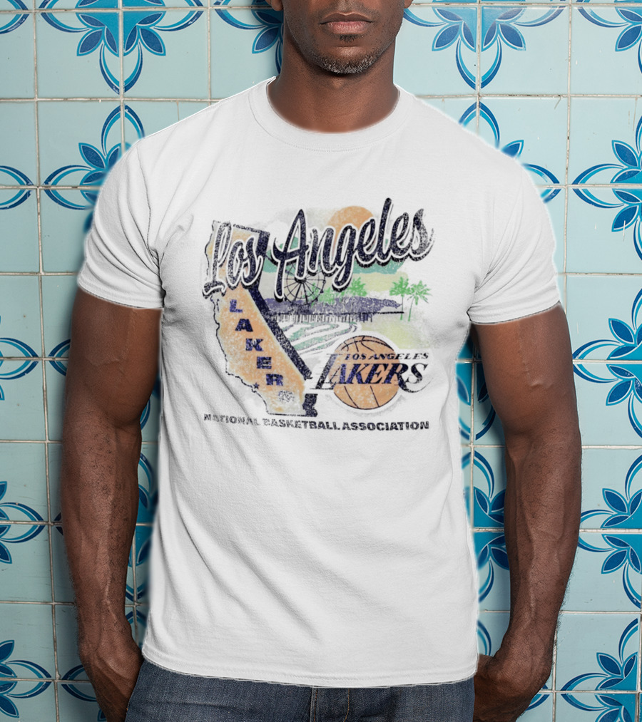 Los Angeles Lakers 2026 National Basketball Association Franklin T-Shirt