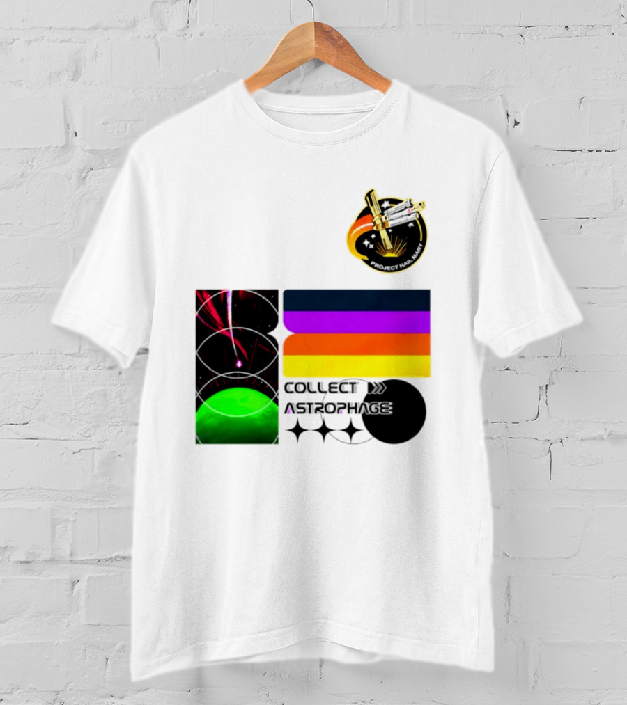 Project Hail Mary Collect Astrophage Science Fiction Spacecraft T-Shirt