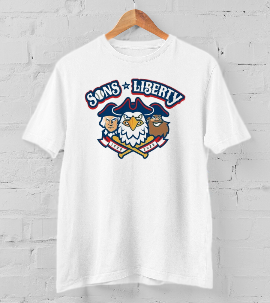 Sons Of Liberty 1776 2026 250th Anniversary Eagle Patriots T-Shirt