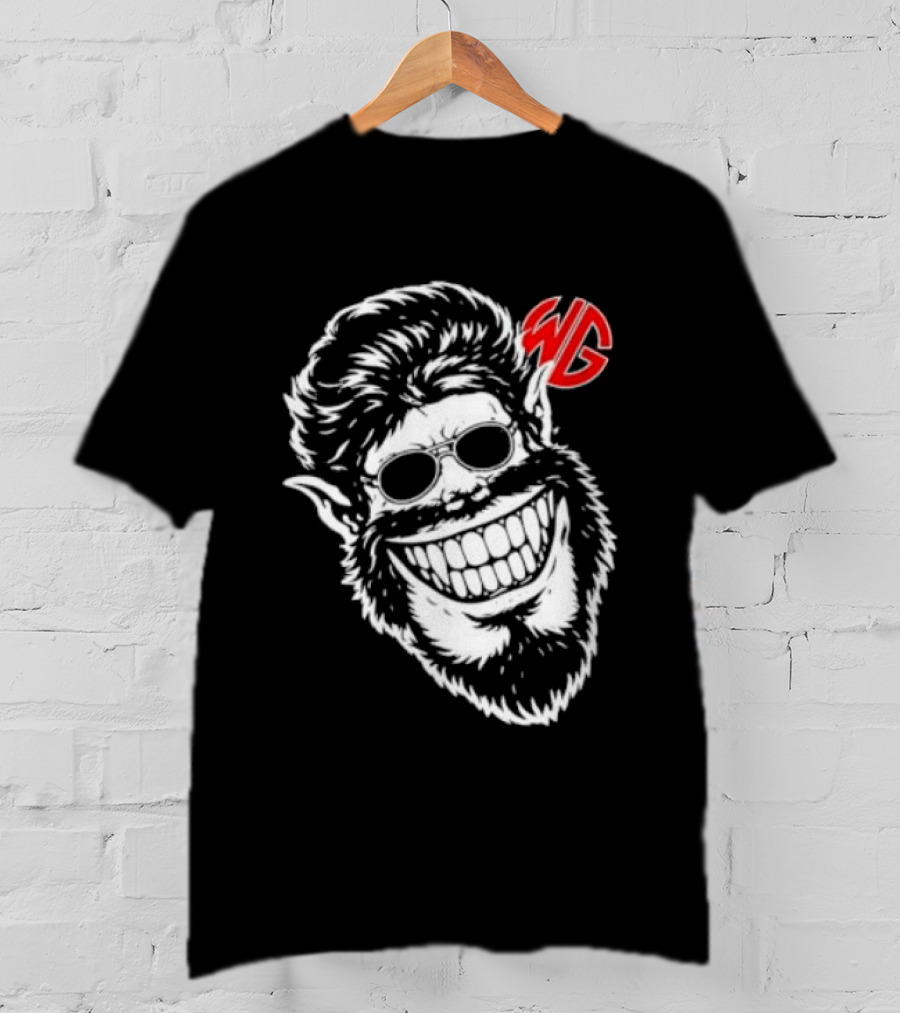 Wolfgang W. Wolfgang Ghoulrilla Biscuits Big Face WG T-Shirt