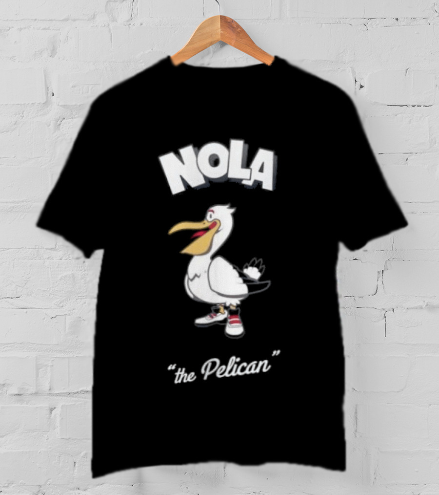 New Orleans Pelicans Nola The Pelican NBA Toons T-Shirt