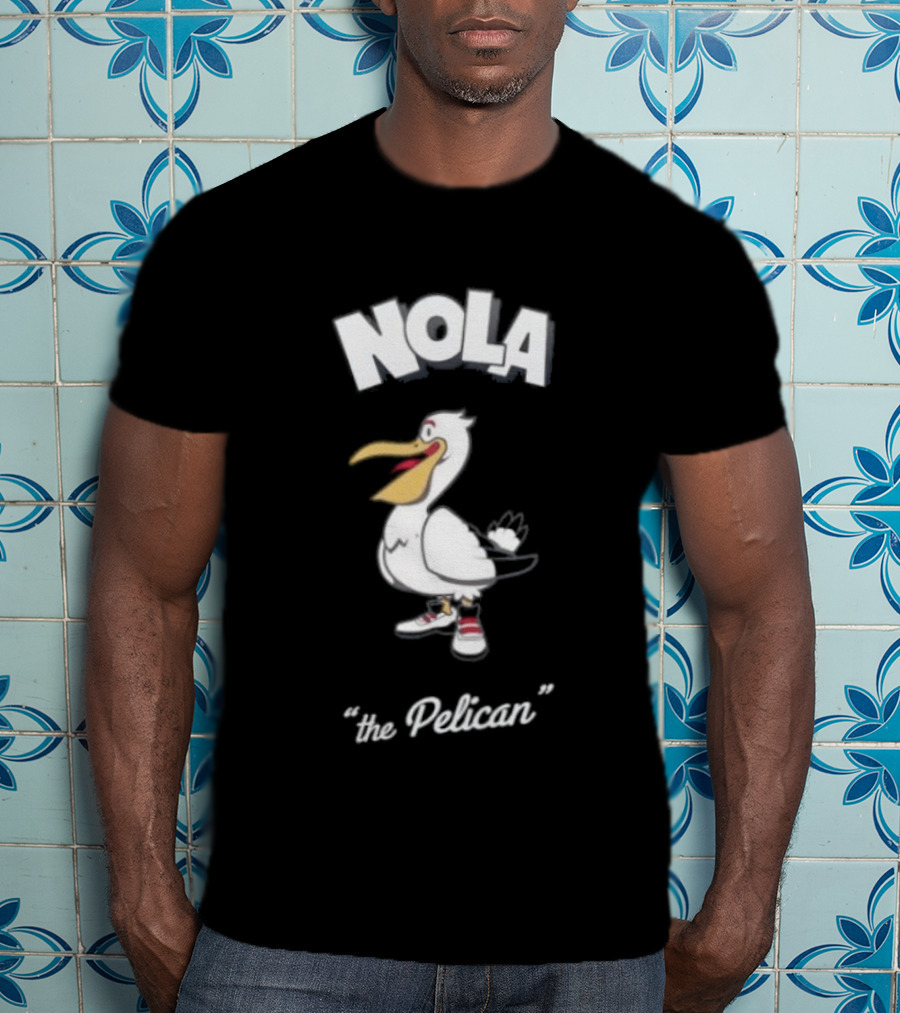 New Orleans Pelicans Nola The Pelican NBA Toons T-Shirt